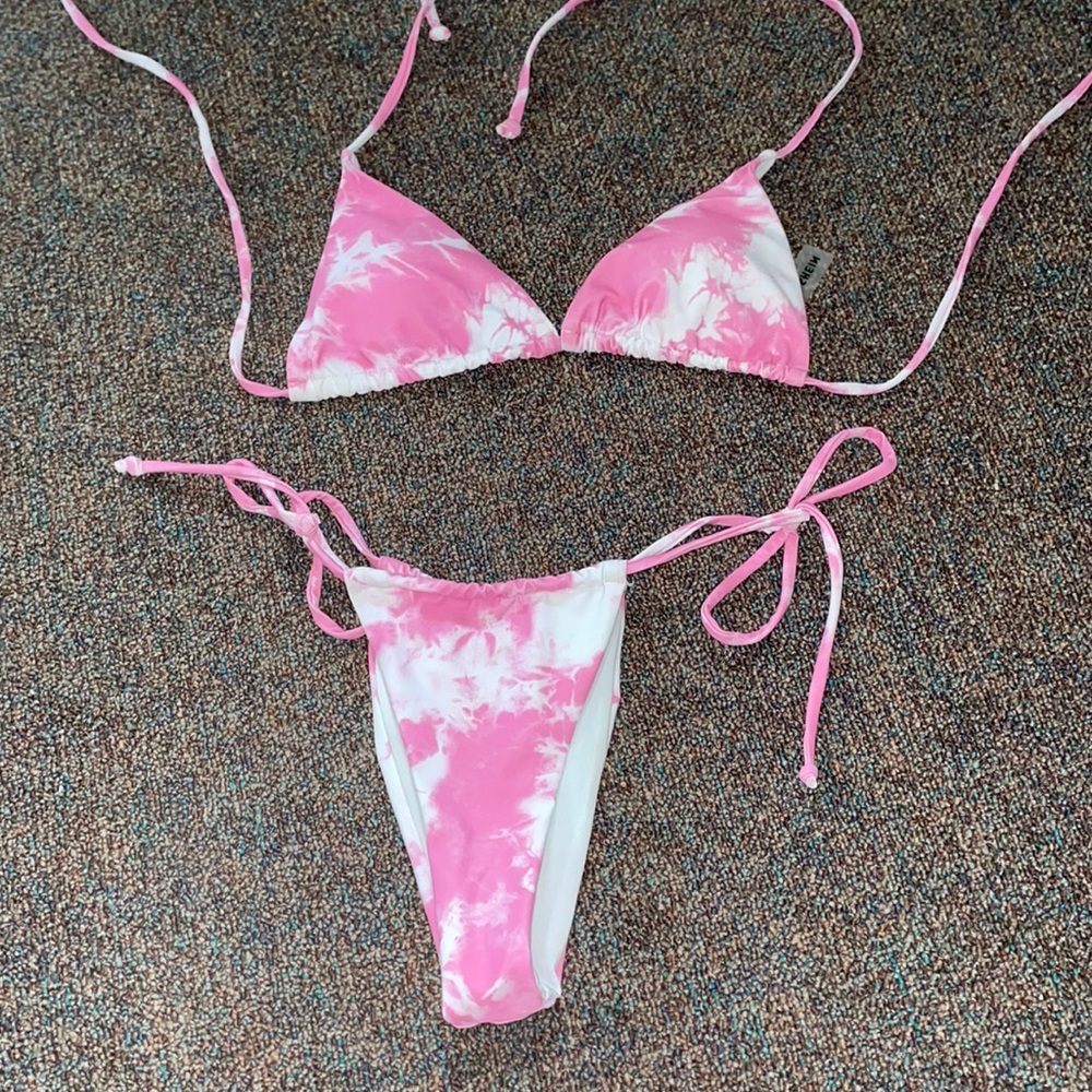 Tie dye bikini Shein M